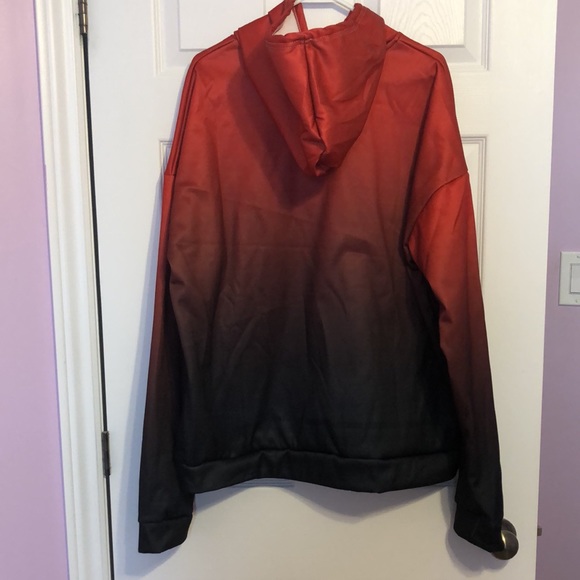NWOT Shenzhen Ombré hooded sweatshirt - Picture 2 of 5